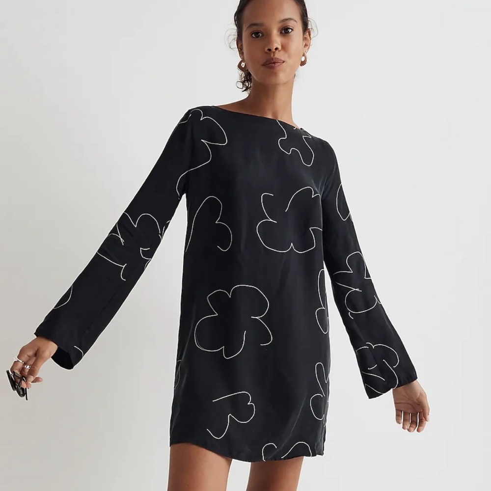 Madewell Shift Mini Dress Size Large